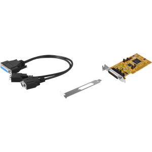 2-Port RS-422/485 Low Profile Universal PCI Card